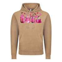 Vintage Coffee Breast Cancer Coffee Cups Vintage Hoodie - texasbilliewilder