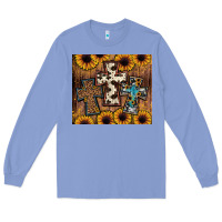 Colony Blue cross tumbler Long Sleeve Tee - JahusDesignShop