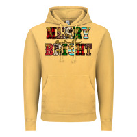 Vintage Mustard merry and bright Vintage Hoodie - JahusDesignShop
