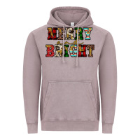 Vintage Zinc merry and bright Vintage Hoodie - JahusDesignShop
