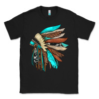 Black indian headdress Classic Tee - JahusDesignShop