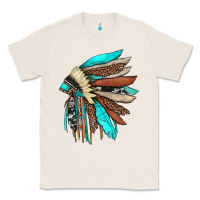 Natural indian headdress Classic Tee - JahusDesignShop