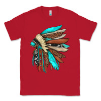 Red indian headdress Classic Tee - JahusDesignShop