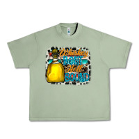 Oil Green whiskey bent hell bound Urban Heavy Tee - CowhideDigitalArt