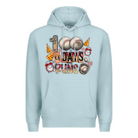 Blue Mist 100 of days runs Premium Hoodie - SublimationCraftShop