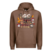 Chestnut 100 of days runs Premium Hoodie - SublimationCraftShop