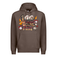 Coffee 100 of days runs Premium Hoodie - SublimationCraftShop