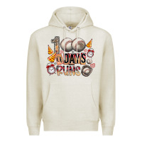Oatmeal Heather 100 of days runs Premium Hoodie - SublimationCraftShop