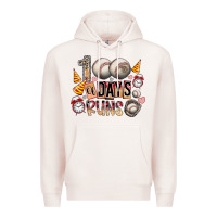 Pale Pink 100 of days runs Premium Hoodie - SublimationCraftShop