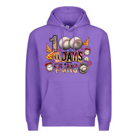 Purple 100 of days runs Premium Hoodie - SublimationCraftShop