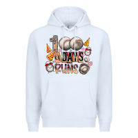 White 100 of days runs Premium Hoodie - SublimationCraftShop