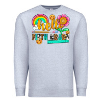 Heather Grey hello fifth grade Premium Sweatshirt - NancyCooperArtShop