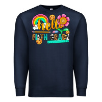 Navy hello fifth grade Premium Sweatshirt - NancyCooperArtShop