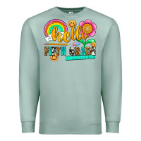 Seafoam hello fifth grade Premium Sweatshirt - NancyCooperArtShop