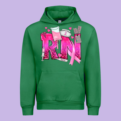 Breast Cancer Rn Registered Nurse Urban Hoodie Designed By Texasbilliewilder