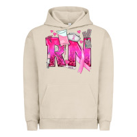 Pigment French Oak Breast Cancer RN Registered Nurse Urban Hoodie - texasbilliewilder