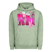 Pigment Oil Green Breast Cancer RN Registered Nurse Urban Hoodie - texasbilliewilder
