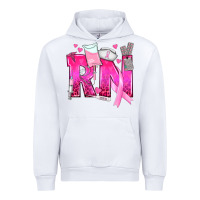 White Breast Cancer RN Registered Nurse Urban Hoodie - texasbilliewilder