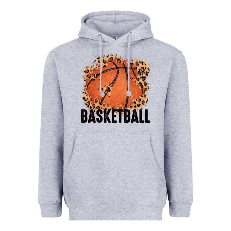 Custom Name Basketball Heavyweight Hoodie by MaliasSmallBusiness | Teevron