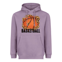 Lavender custom name basketball Heavyweight Hoodie - MaliasSmallBusiness