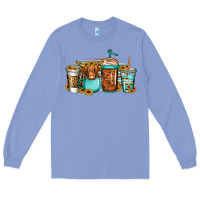Colony Blue longhaired cow coffee cups Long Sleeve Tee - Jasminsmagicworld