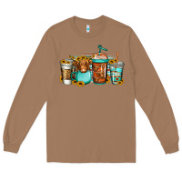Toasted Coconut longhaired cow coffee cups Long Sleeve Tee - Jasminsmagicworld
