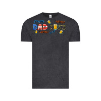 Vintage Black dad life  libbey glass Vintage Tee - HRA Design Shop