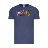 Vintage Denim dad life  libbey glass Vintage Tee - HRA Design Shop