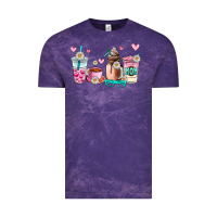 Cloud Purple mom coffee cup Vintage Tee - AdoDesignShop