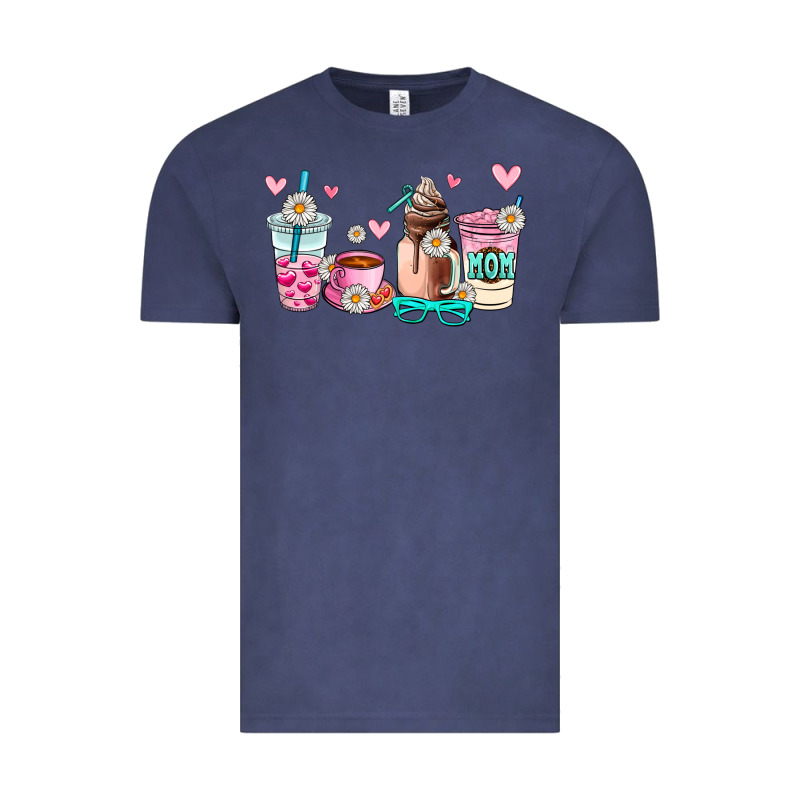 Mom Coffee Cup Vintage Tee by AdoDesignShop | Teevron