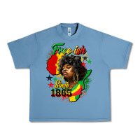 Pebble Blue free ish since 1865 Urban Heavy Tee - HRA Design Shop