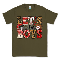 Army Green let's do this boys baseball Classic Tee - Jasminsmagicworld
