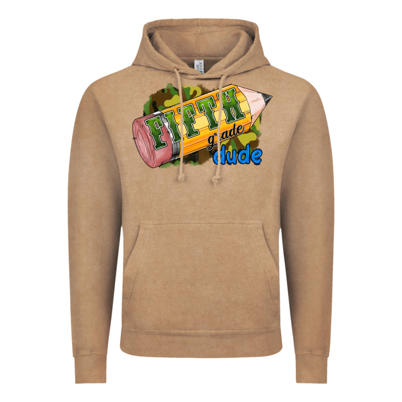 Fifth Grade Dude Vintage Hoodie by RanaPortraitStore | Teevron