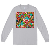 Moon Dust tropical flowers Long Sleeve Tee - Artiststas