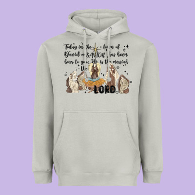 Nativity Heavyweight Hoodie Designed By Maliassmallbusiness