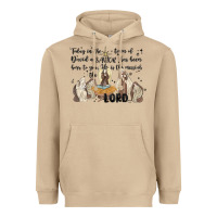 Mushroom nativity Heavyweight Hoodie - MaliasSmallBusiness