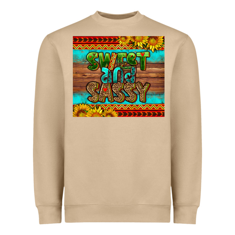 Sweet And Sassy Juneteenth Heavyweight Sweatshirt by HRA Design Shop | Teevron