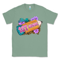Sage Hello 1st Grade Classic Tee - RanaPortraitStore