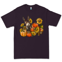 Plum donkey sunflower and pumpkin farm Premium Tee - BarkalooDesign