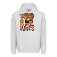 Dove Grey 100 of days slam dunks Premium Hoodie - SublimationCraftShop