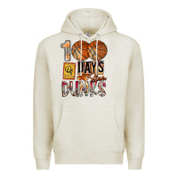 Oatmeal Heather 100 of days slam dunks Premium Hoodie - SublimationCraftShop