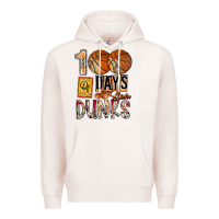 Pale Pink 100 of days slam dunks Premium Hoodie - SublimationCraftShop