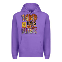 Purple 100 of days slam dunks Premium Hoodie - SublimationCraftShop