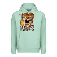 Seafoam 100 of days slam dunks Premium Hoodie - SublimationCraftShop