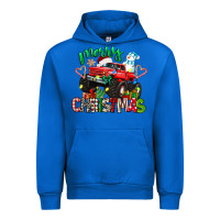 Cobalt merry christmas monster truck Urban Hoodie - texasbilliewilder