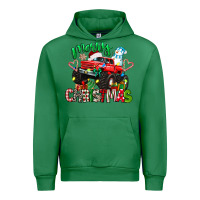 Emerald merry christmas monster truck Urban Hoodie - texasbilliewilder