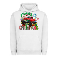 Pigment Lunar Rock merry christmas monster truck Urban Hoodie - texasbilliewilder
