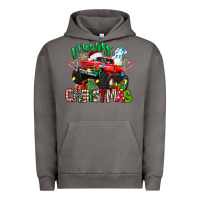 Pigment Tornado merry christmas monster truck Urban Hoodie - texasbilliewilder
