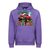 Tulip merry christmas monster truck Urban Hoodie - texasbilliewilder