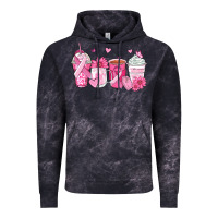 Cloud Black breast cancer coffee cups Vintage Hoodie - Zillion Design Studio